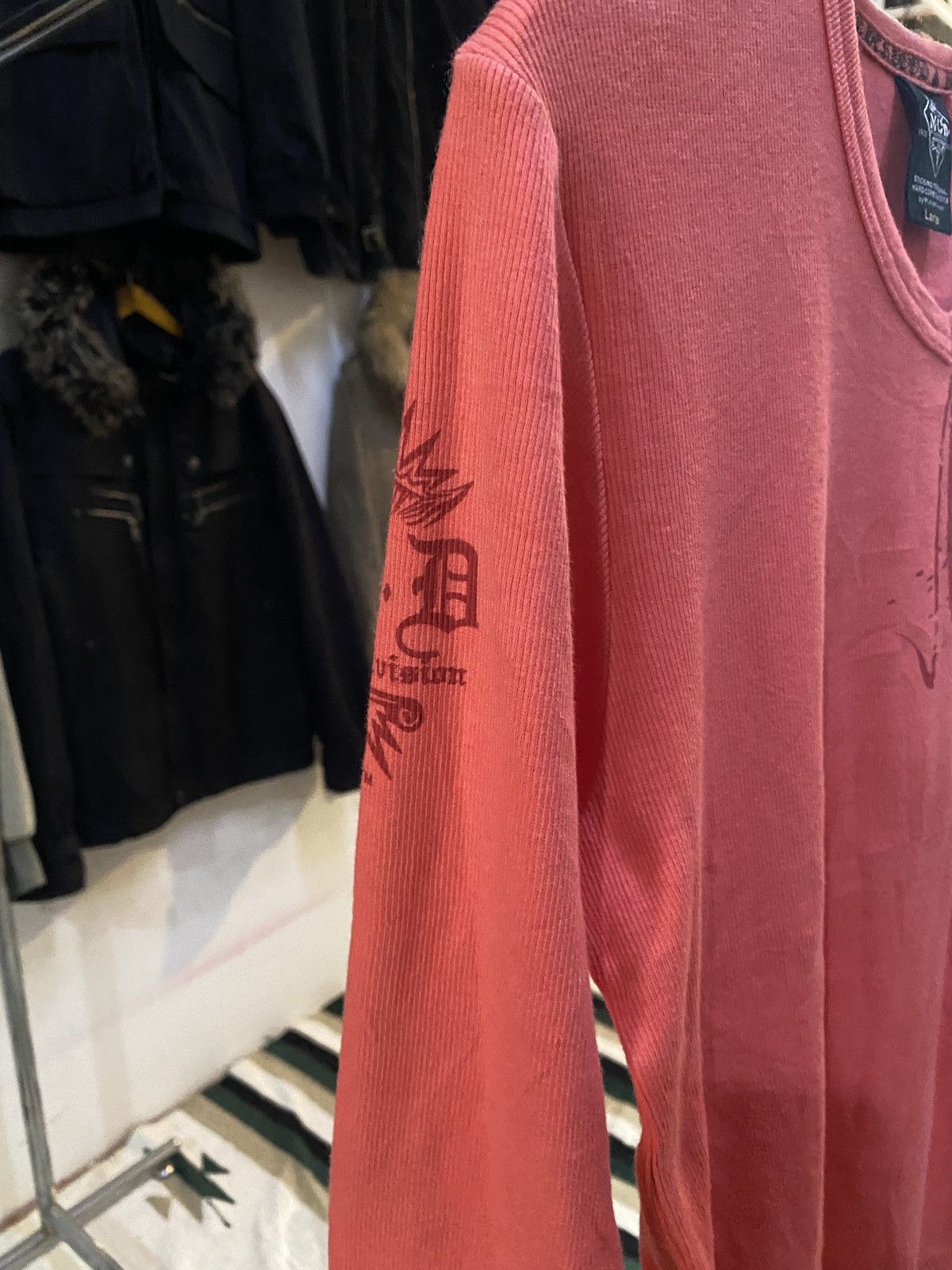 Japanese Brand Japanese MCD Poem Long Slevee Tee Size US L / EU 52-54 / 3 - 4 Thumbnail