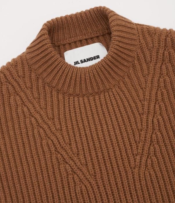Jil Sander o1w1db10825 Jumper Sweater in Brown Size XL / US 12-14 / IT 48-50 - 2 Thumbnail