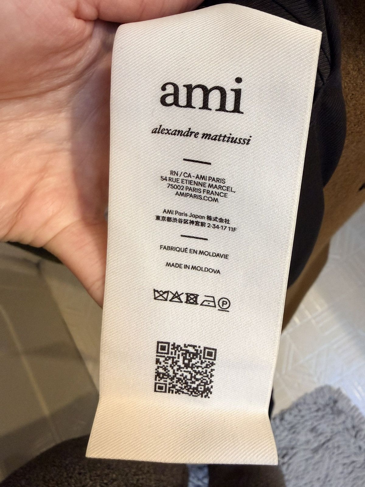 AMI Ami Double-Breasted 100% Wool Overcoat Size US M / EU 48-50 / 2 - 5 Thumbnail