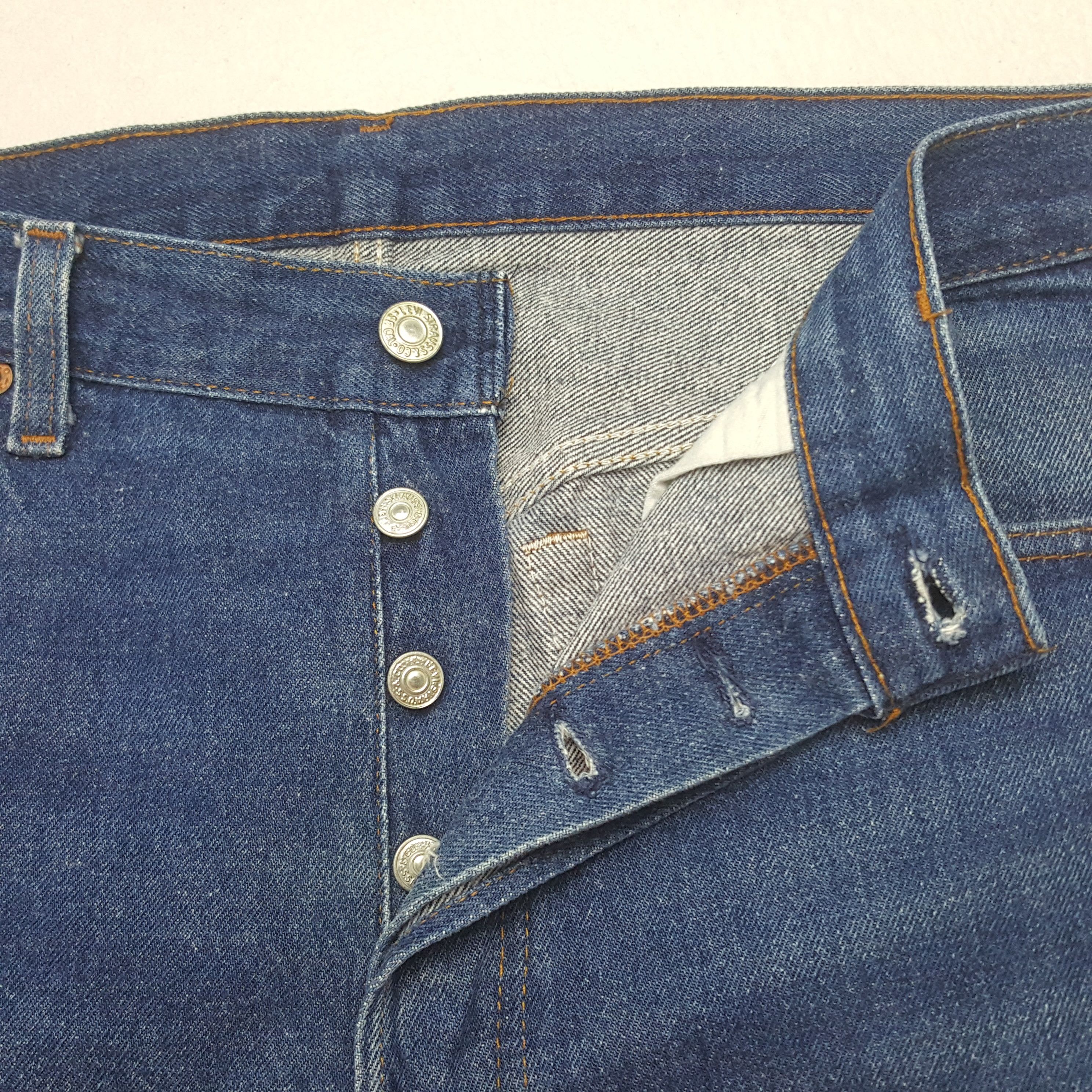 Levi's Vintage Levis 501 Strauss Denim Jeans Size US 34 / EU 50 - 12 Thumbnail