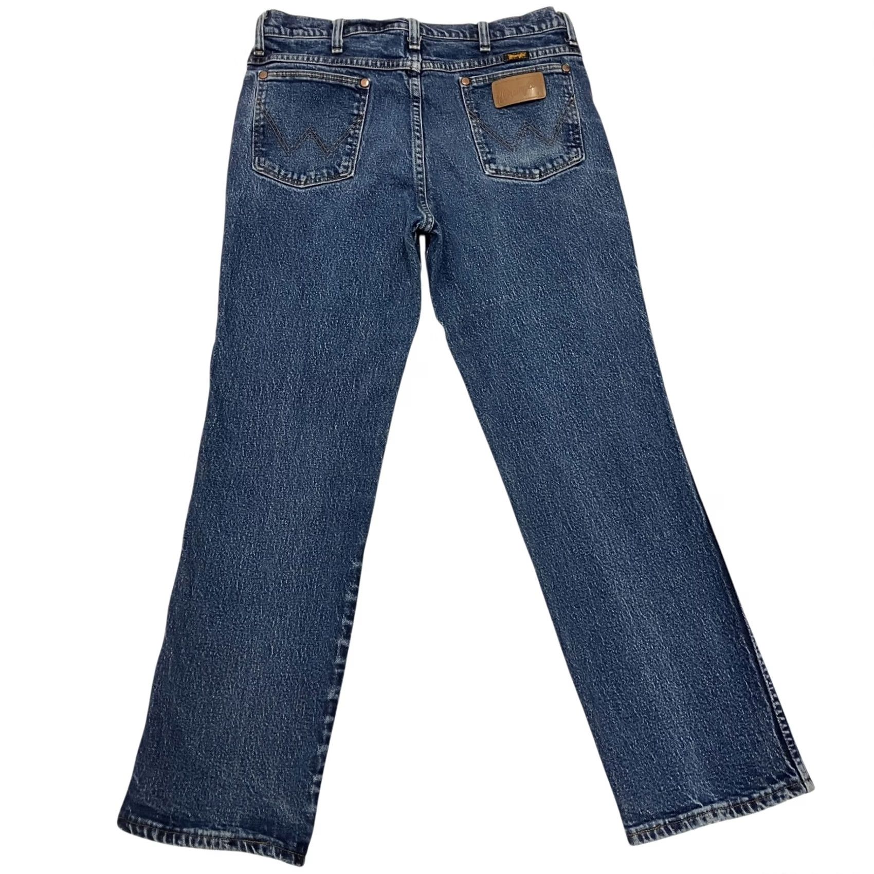 Wrangler Wrangler Jeans Mens 32W 28L Blue Slim Fit Stretch Denim Cowboy Cut 937 Size US 32 / EU 48 - 6 Thumbnail