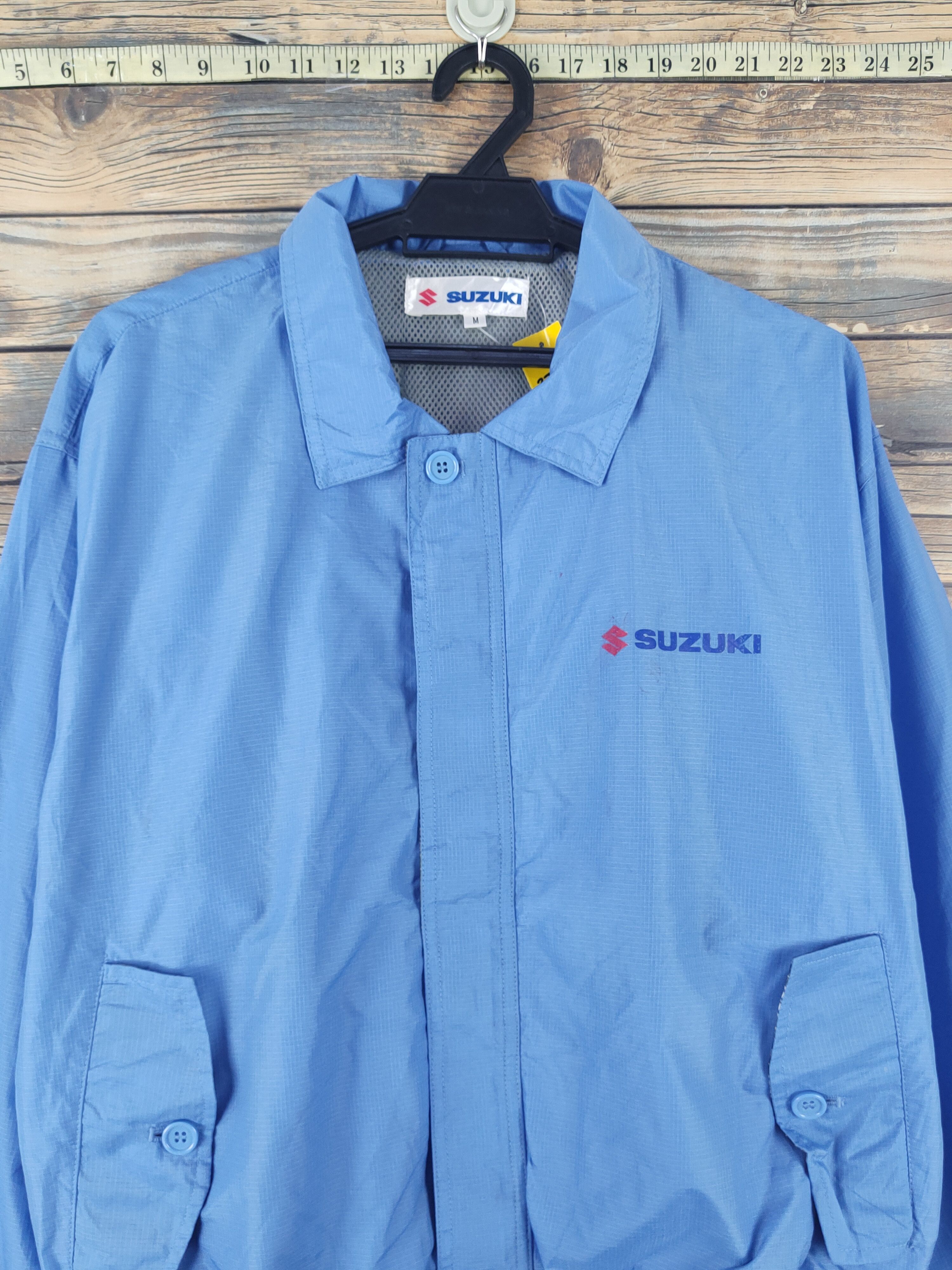 Vintage Suzuki vintage Blue Jackets #W1737 Size US M / EU 48-50 / 2 - 2 Thumbnail