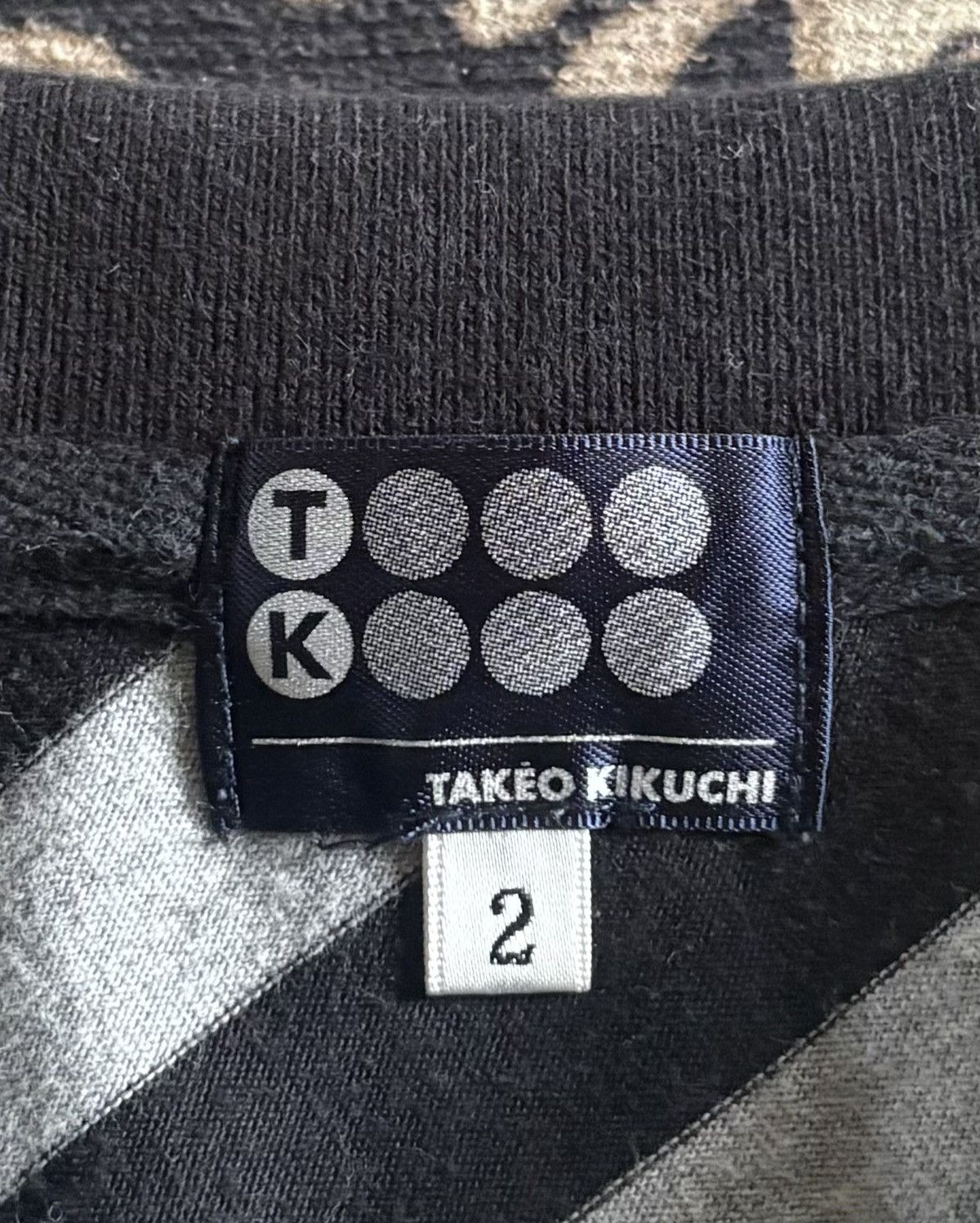 Takeo Kikuchi Japanese Brand TAKEO KIKUCHI Striped Two Tone Color Polos Size US S / EU 44-46 / 1 - 4 Thumbnail