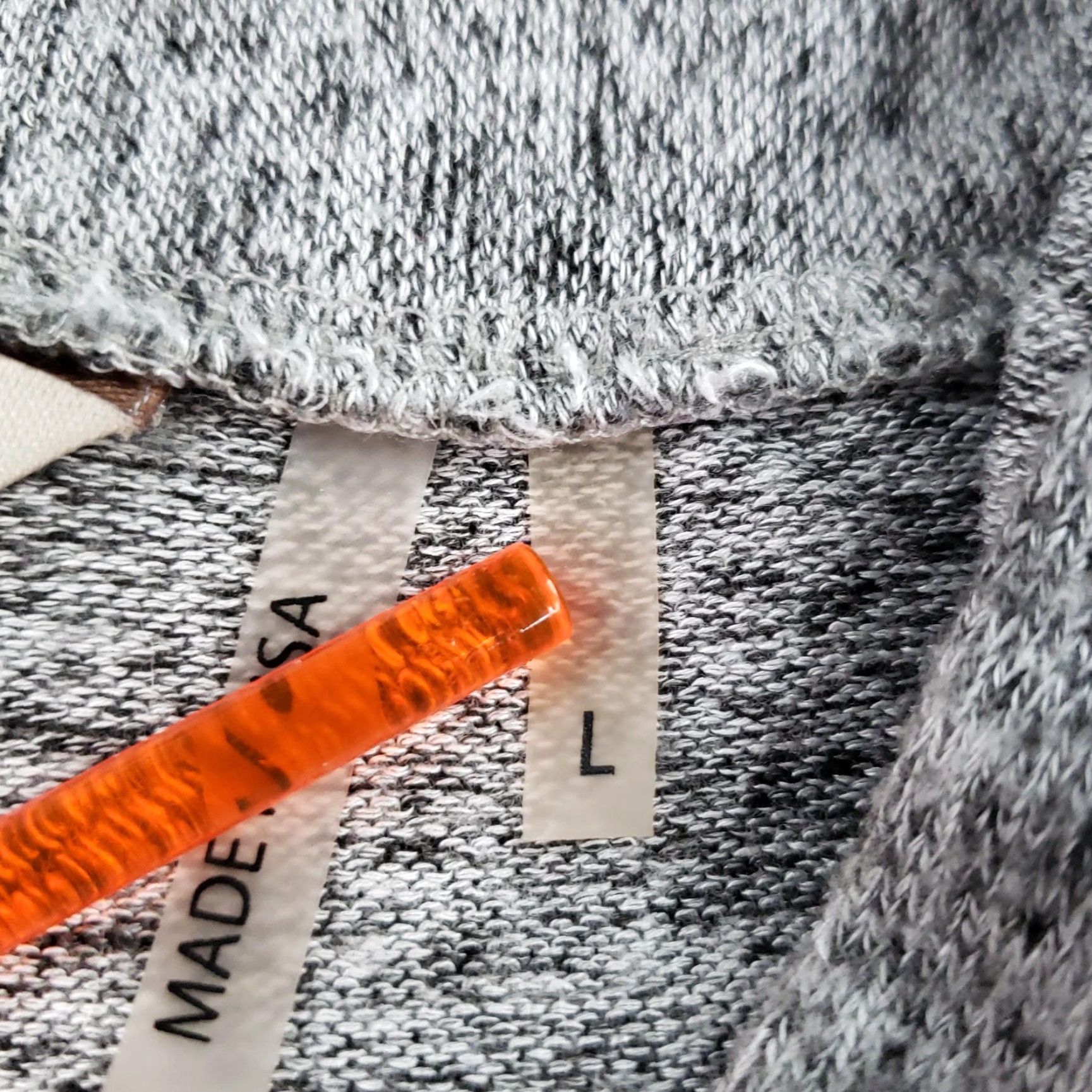 Soft Surroundings Soft Surroundings Cardigan Large Gray Open Front Long Knit Lightweight Stretch Casual USA Womens Size L / US 10 / IT 46 - 7 Thumbnail