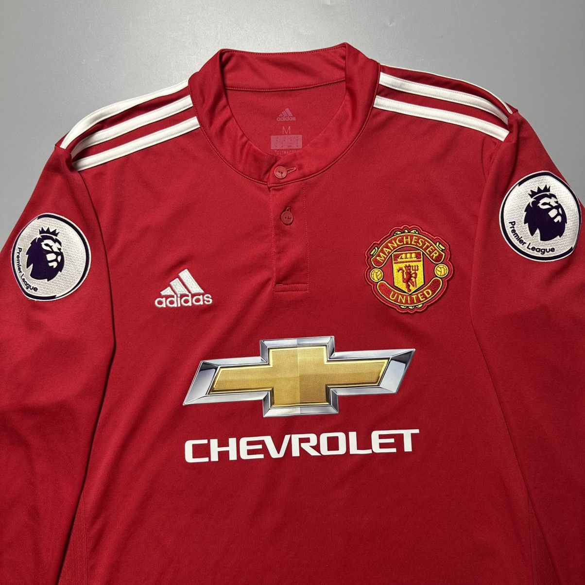 Adidas MAN UNITED ADIDAS 2017/2018 FOOTBALL HOME JERSEY #9 LUKAKU Size US M / EU 48-50 / 2 - 4 Thumbnail