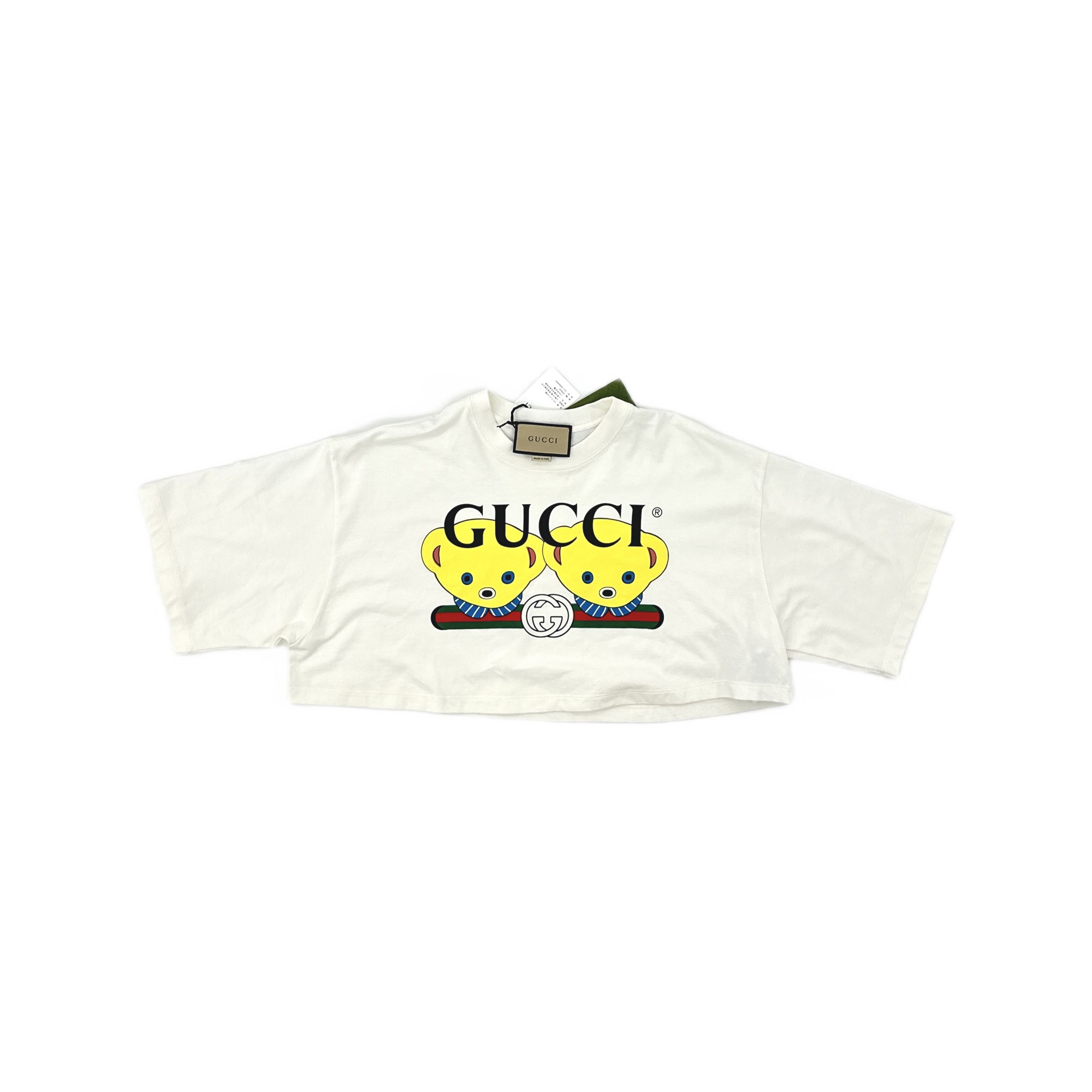 Gucci Gucci Bear Print T-Shirt XS Size XS / US 0-2 / IT 36-38 - 1 Thumbnail