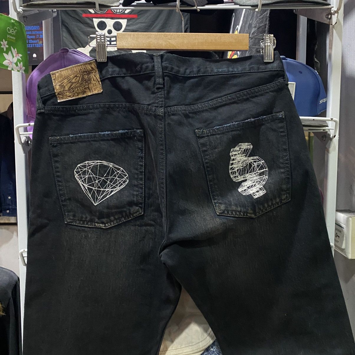 Billionaire Boys Club Billionaire Boys Club denim jeans distressed black Size US 34 / EU 50 - 3 Thumbnail