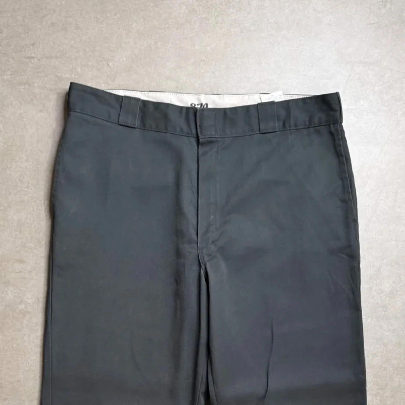 Dickies Vintage Dickies Gray 874 Original Pants - 36x31 Size US 36 / EU 52 - 3 Thumbnail