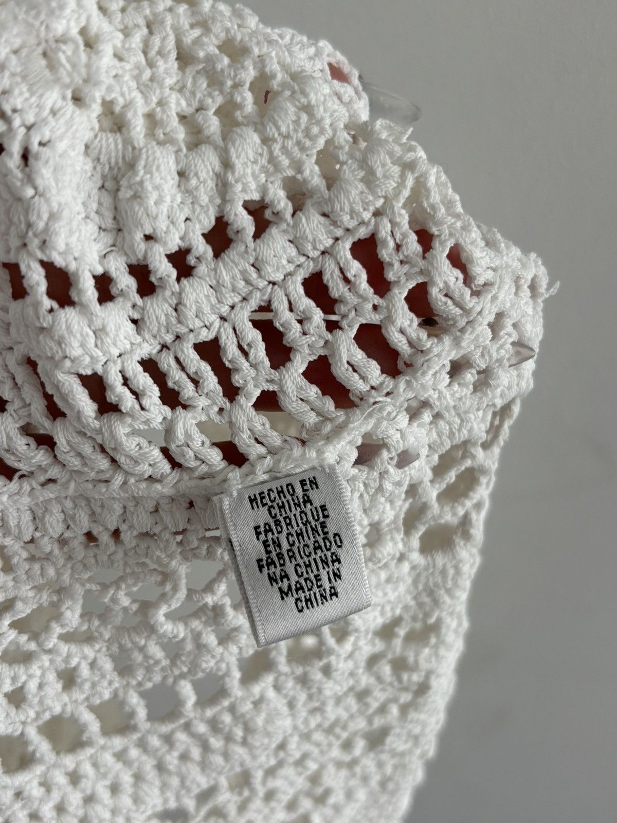 Ralph Lauren Rare Ralph Lauren Hand-Crocheted S-Top – Vintage Boho Luxury Size S / US 4 / IT 40 - 5 Thumbnail