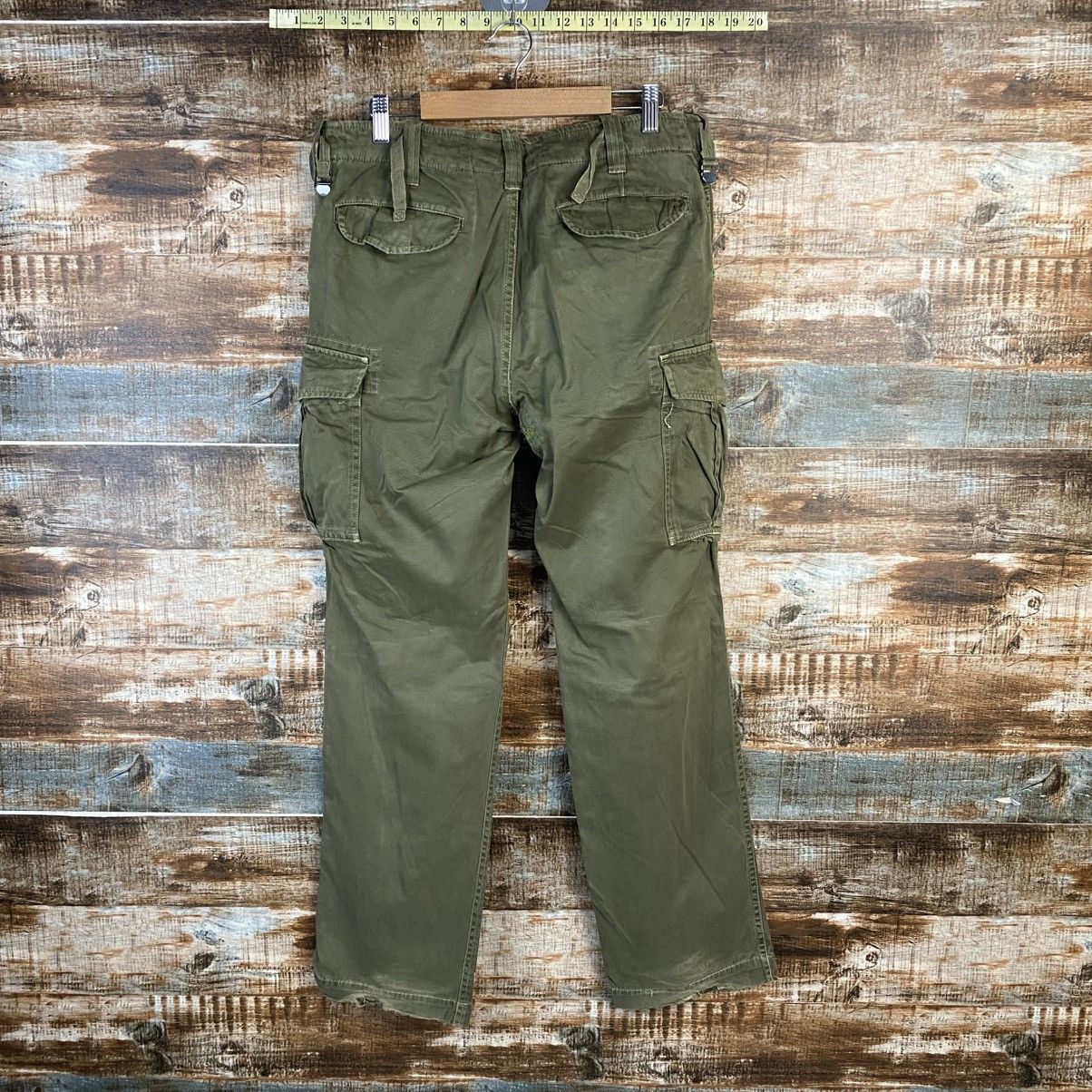 Global Work DL Global Work Green Cargo Multipocket Pants #C973 Size US 30 / EU 46 - 15 Thumbnail
