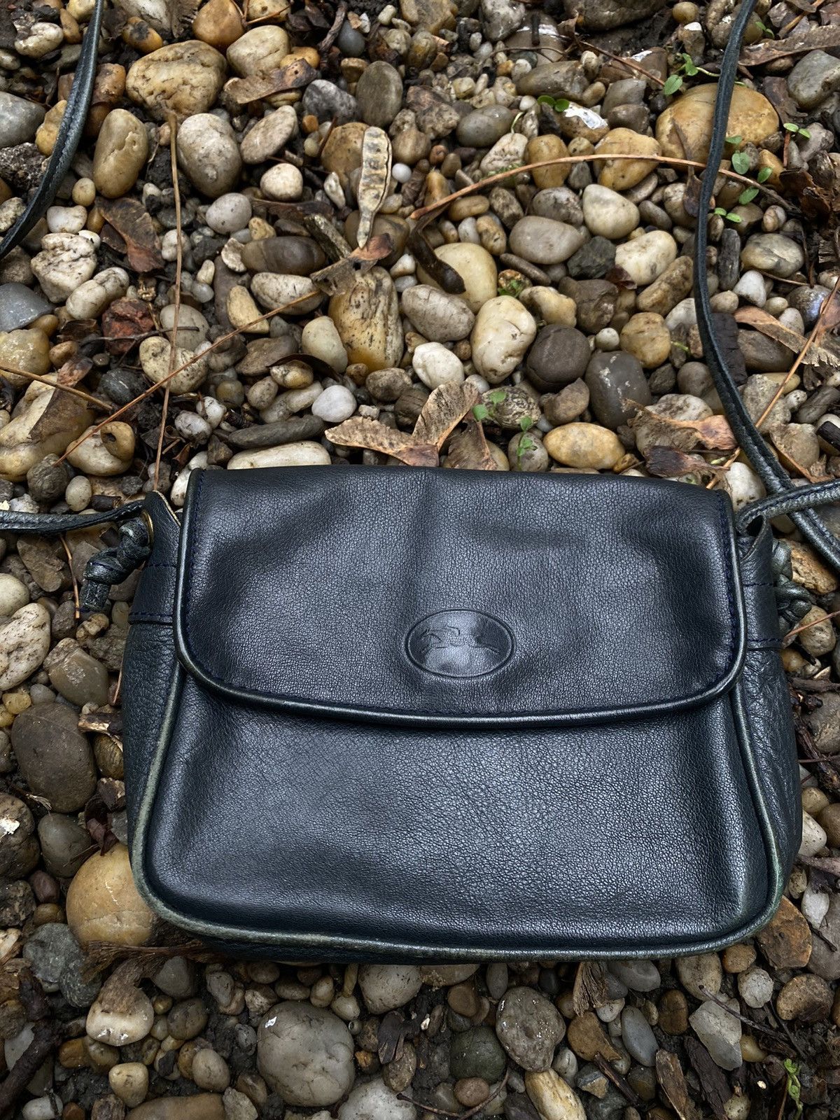 Longchamp × Vintage Vintage Longchamp Leather Crossbody Bag Size ONE SIZE - 2 Thumbnail