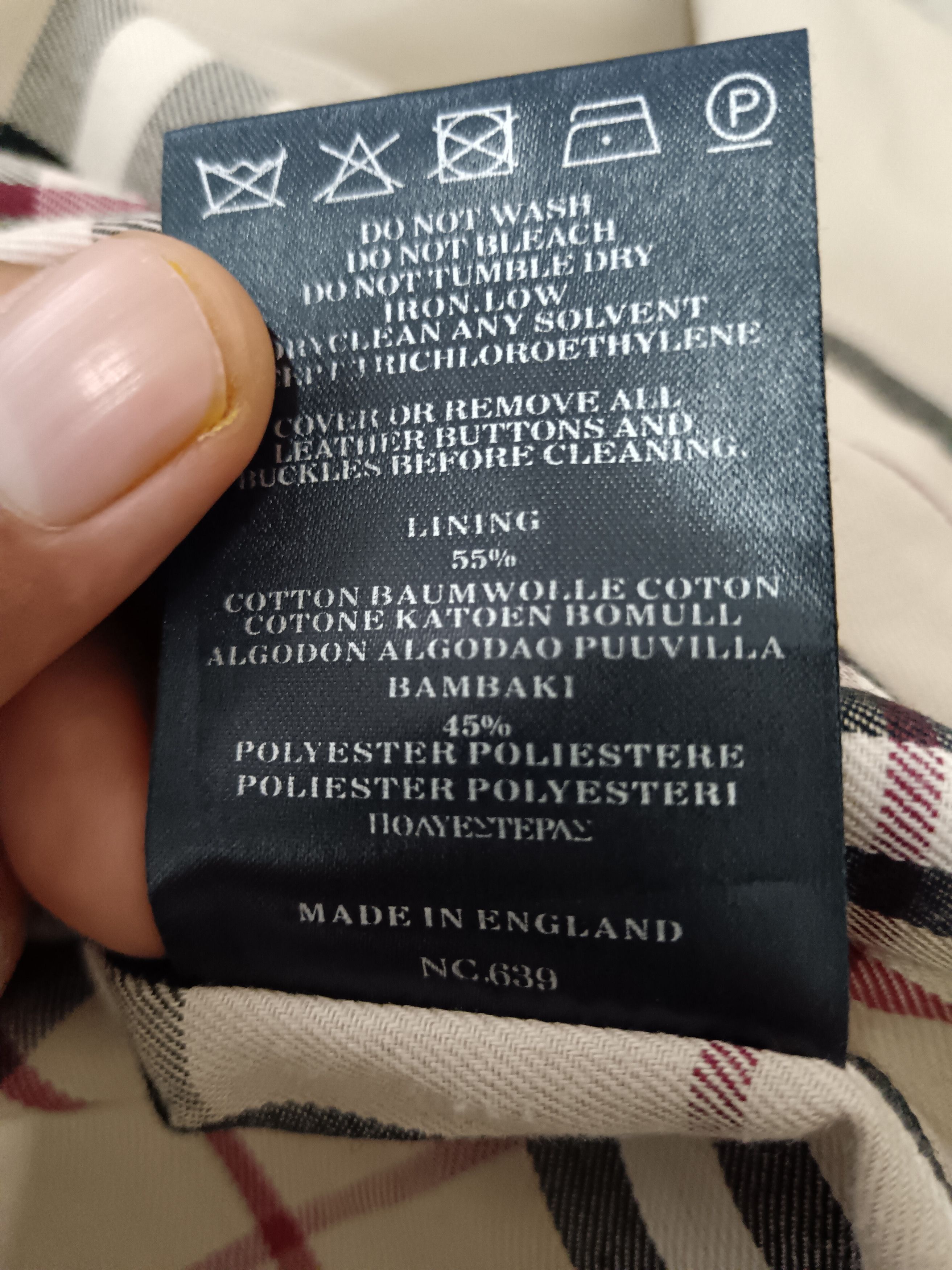 Burberry Burberry Jacket Size US M / EU 48-50 / 2 - 5 Thumbnail