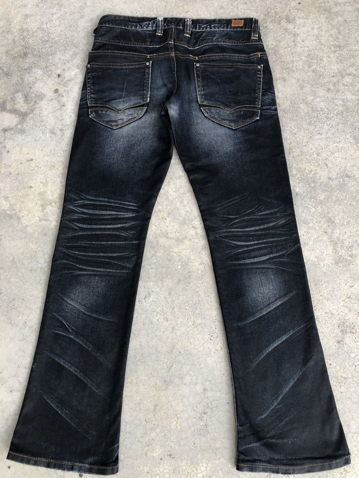 If Six Was Nine Nicole Club Flared Jeans Distressed Jeans Size US 32 / EU 48 - 2 Thumbnail