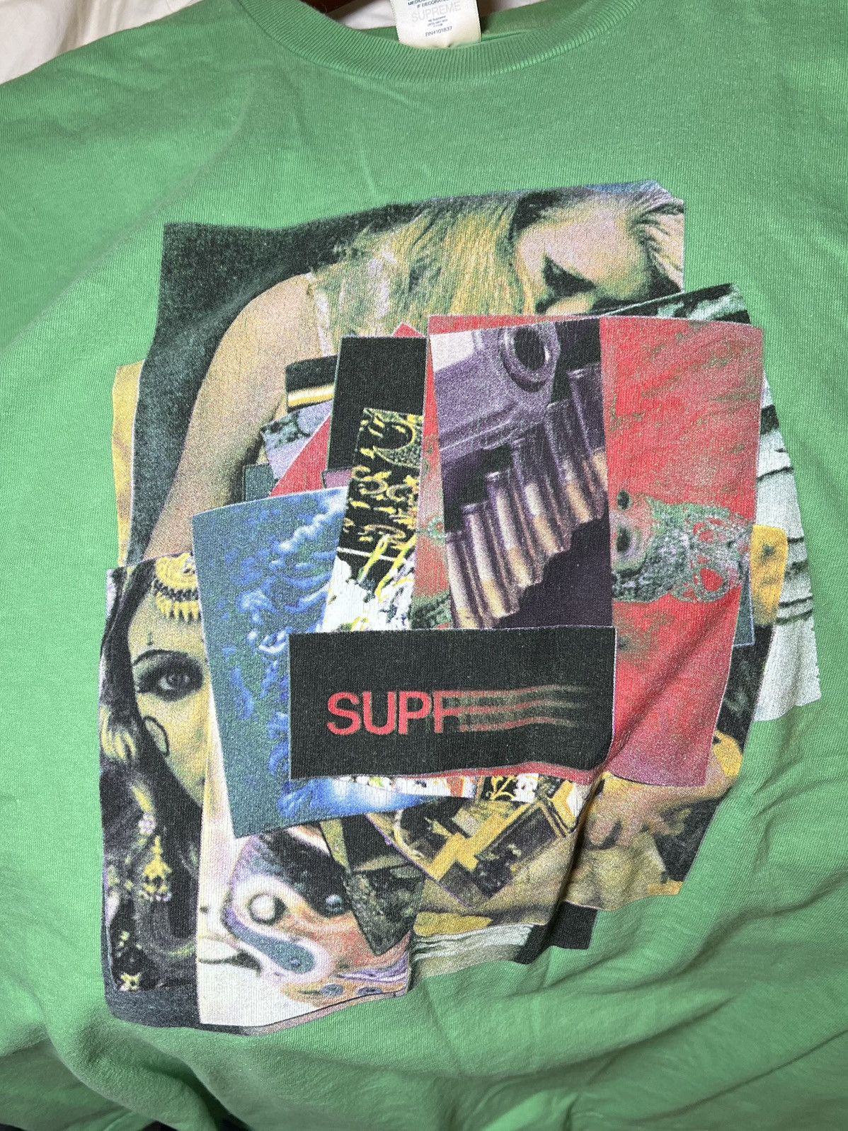 Supreme Supreme T Shirt Green Size US L / EU 52-54 / 3 - 2 Thumbnail