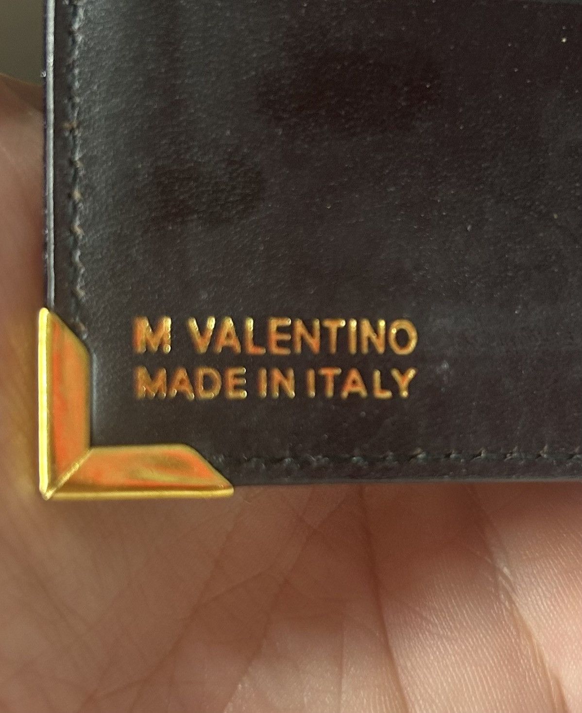 Mario Valentino Mario Valentino Black All Over Print Bifold Wallet Size ONE SIZE - 3 Thumbnail
