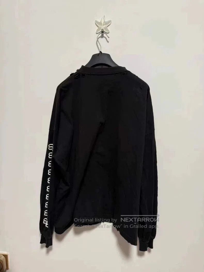 Balenciaga Balenciaga Black BB Logo Long Sleeve. Size US M / EU 48-50 / 2 - 2 Thumbnail