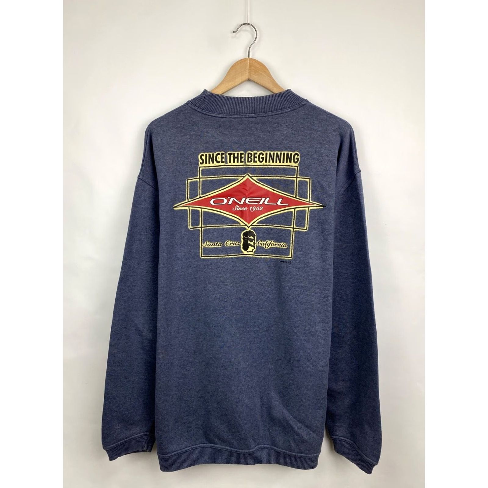 O'Neill VINTAGE O’Neill Santa Cruz Sweatshirt Logo Sweatshirt M/L Blue 90s Pullover Mens Hoodie OverSize Girls Boys Size US M / EU 48-50 / 2 - 3 Thumbnail