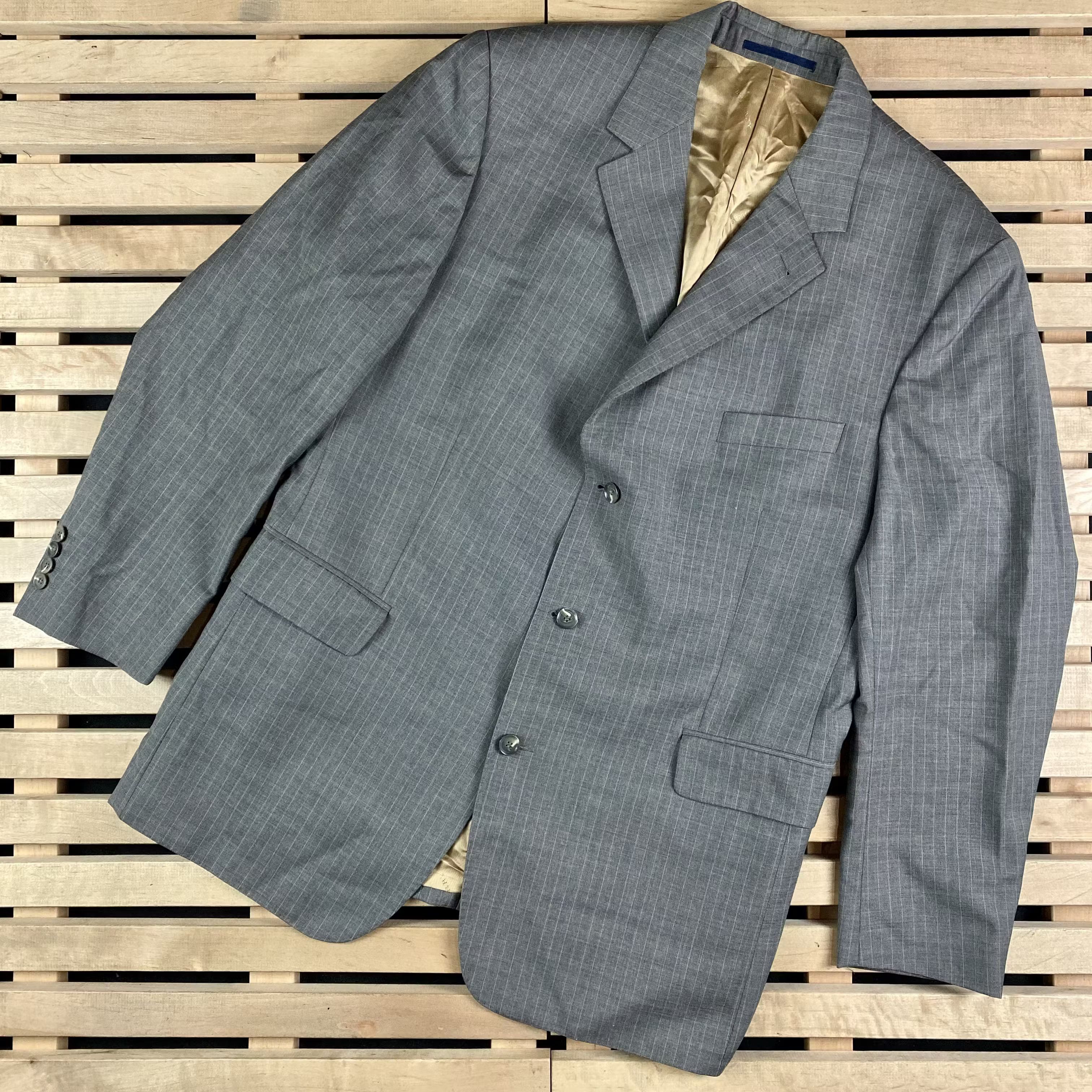 Burberry × Vintage Mens Jacket Burberry Vintage Size L Size 50R - 1 Thumbnail