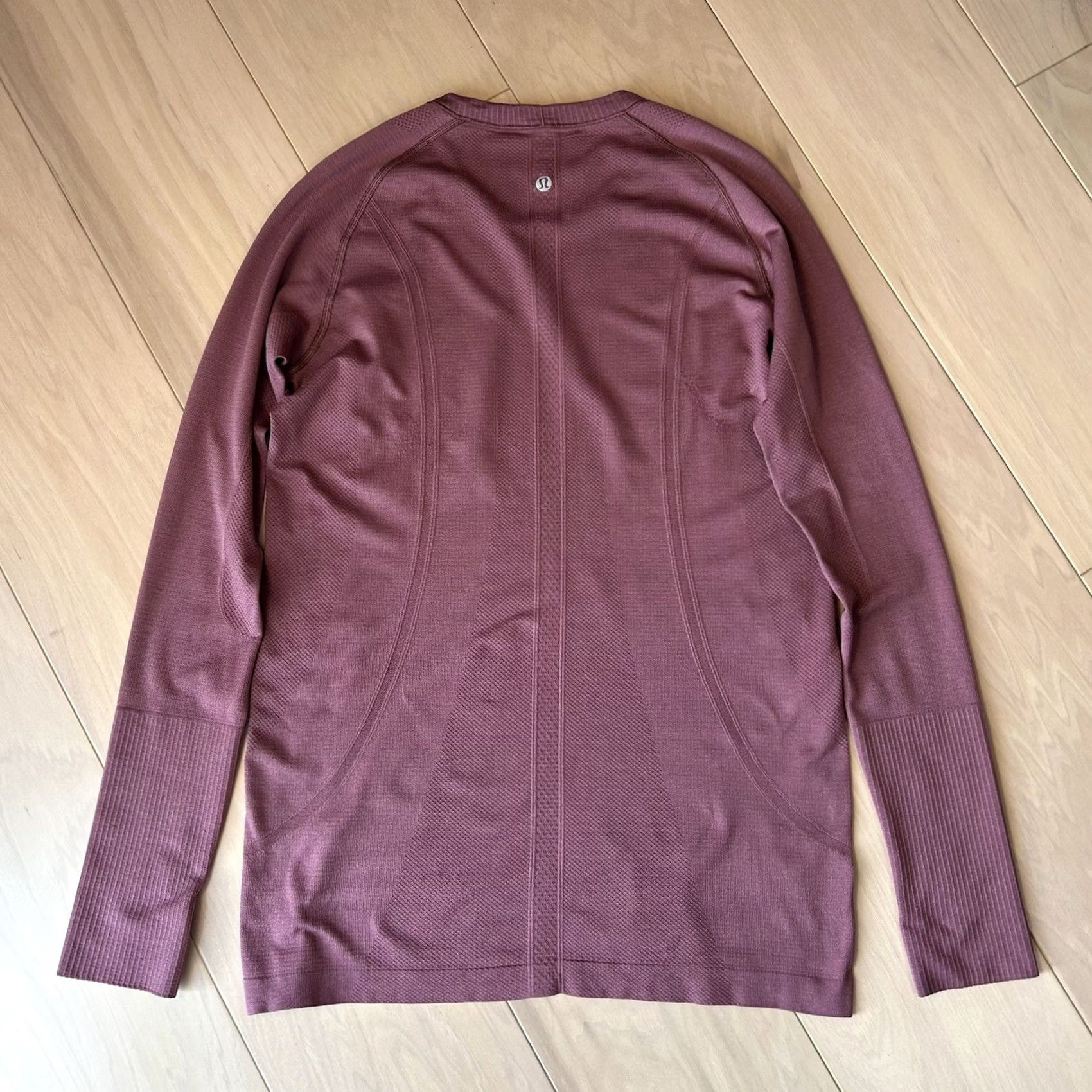Lululemon Lululemon Swiftly Tech Crew Top Long Sleeve Women’s 12 Activewear Knit Shirt Mauve Solid Athletic” Size XL / US 12-14 / IT 48-50 - 4 Thumbnail