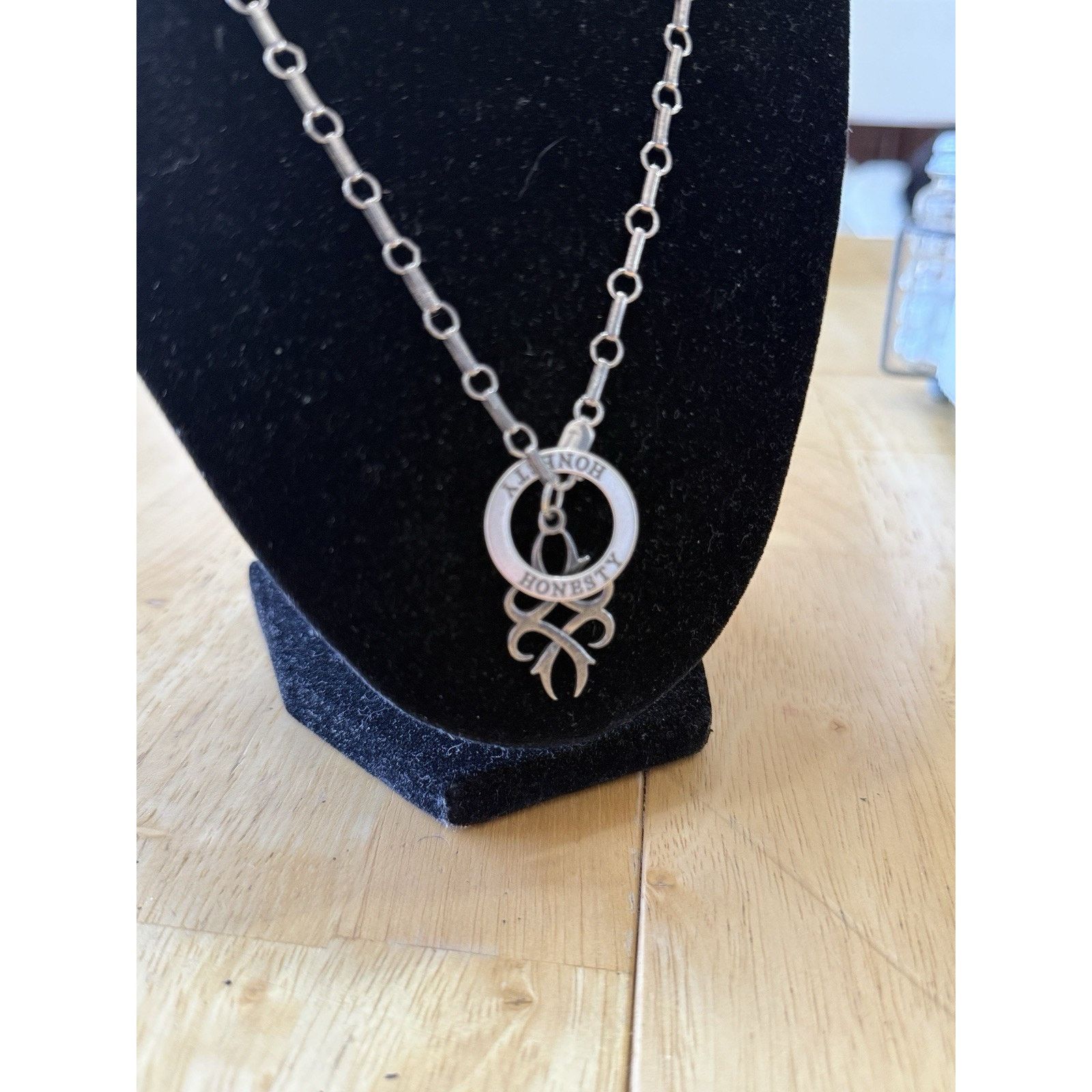 Other Women’s Sterling Silver Chain & Floating Charm Necklace Size ONE SIZE - 3 Thumbnail