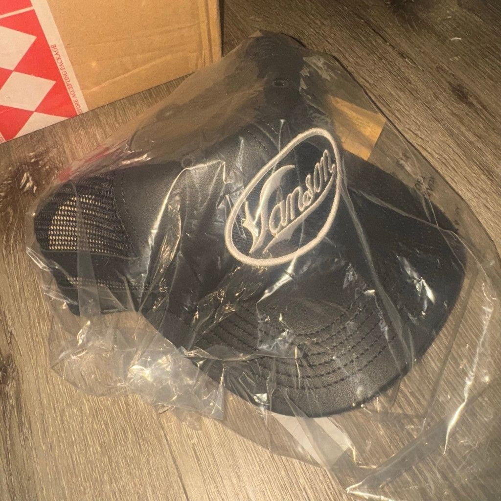 Supreme Supreme x Vanson Leathers Mesh Back 6-Panel Hat Black Size ONE SIZE - 5 Thumbnail