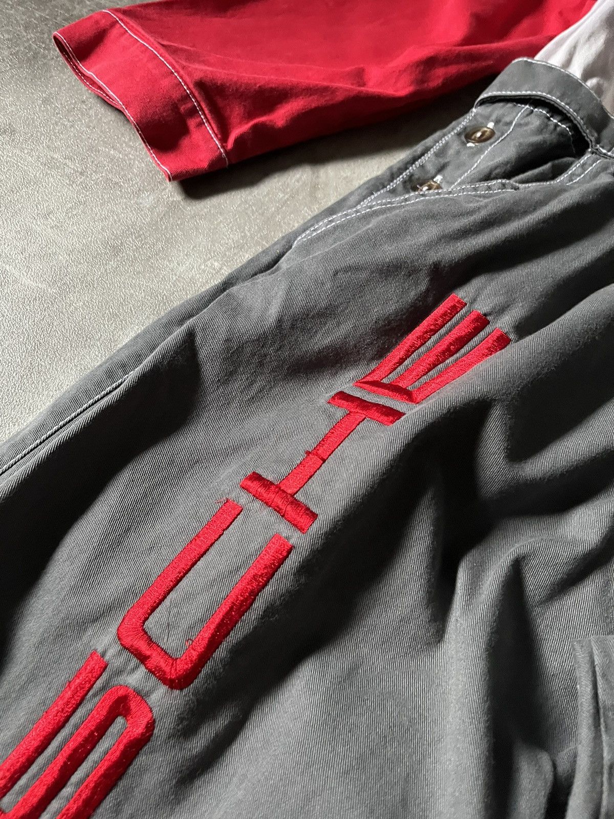 Porsche Design Porshe overalls set mechanic F1 rare grail Size US 41 - 5 Thumbnail