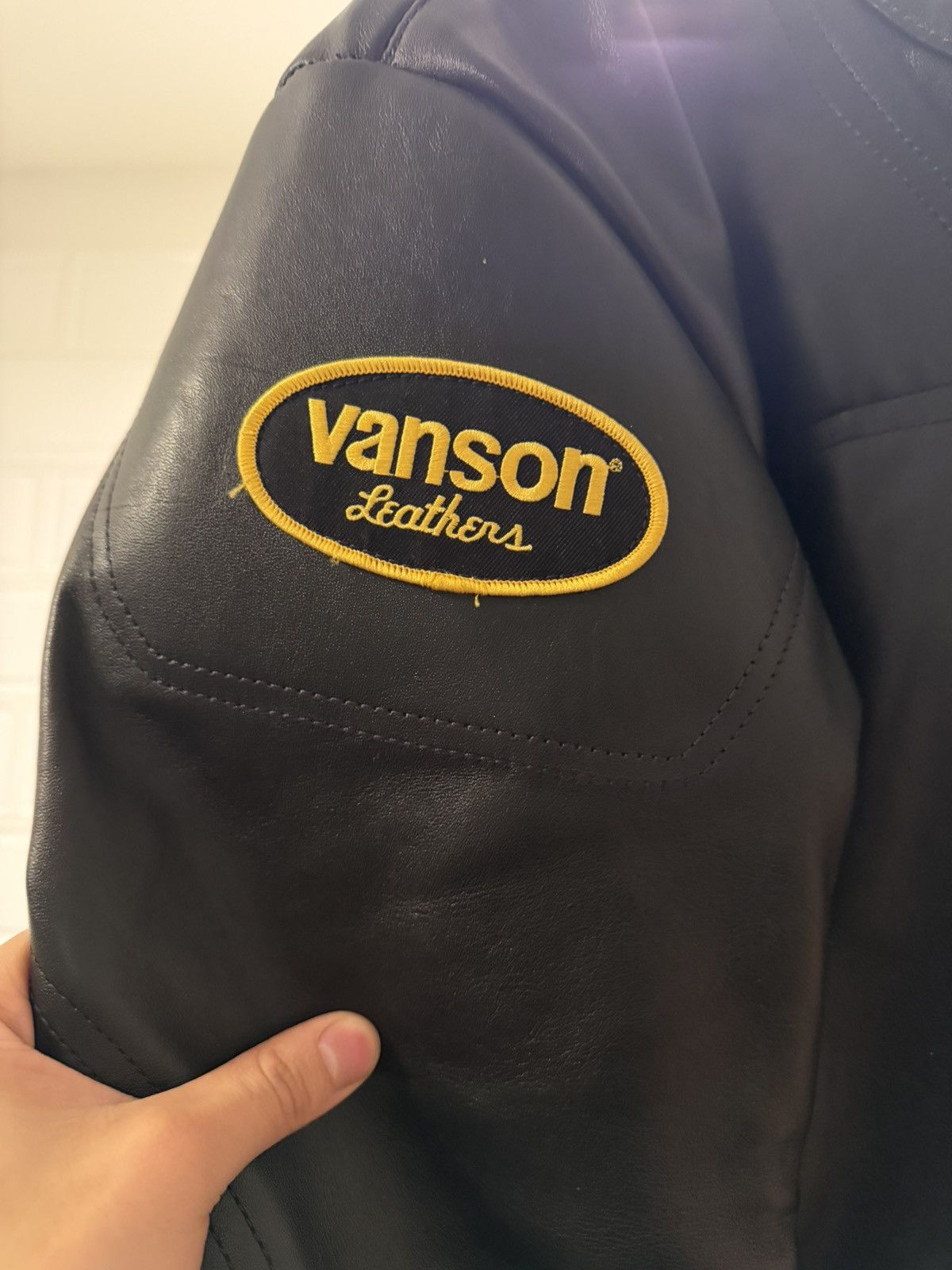 Vanson Leathers Vanson Manx Leather Jacket Size US S / EU 44-46 / 1 - 10 Thumbnail