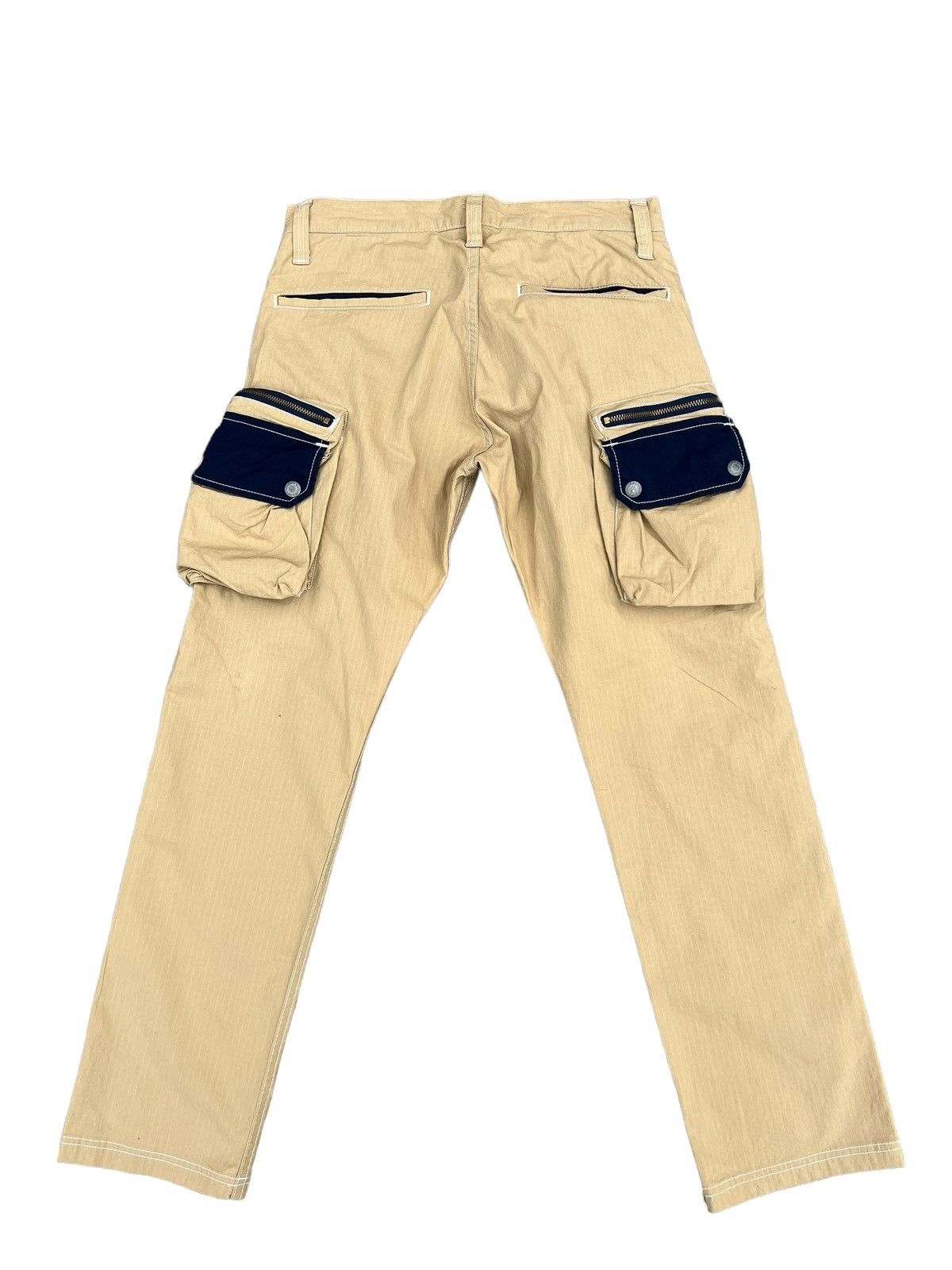 KOJIMA GENES Kojima Genes Japan Tactical Cargo Ripstop Trouser Cropped Size US 29 - 2 Thumbnail