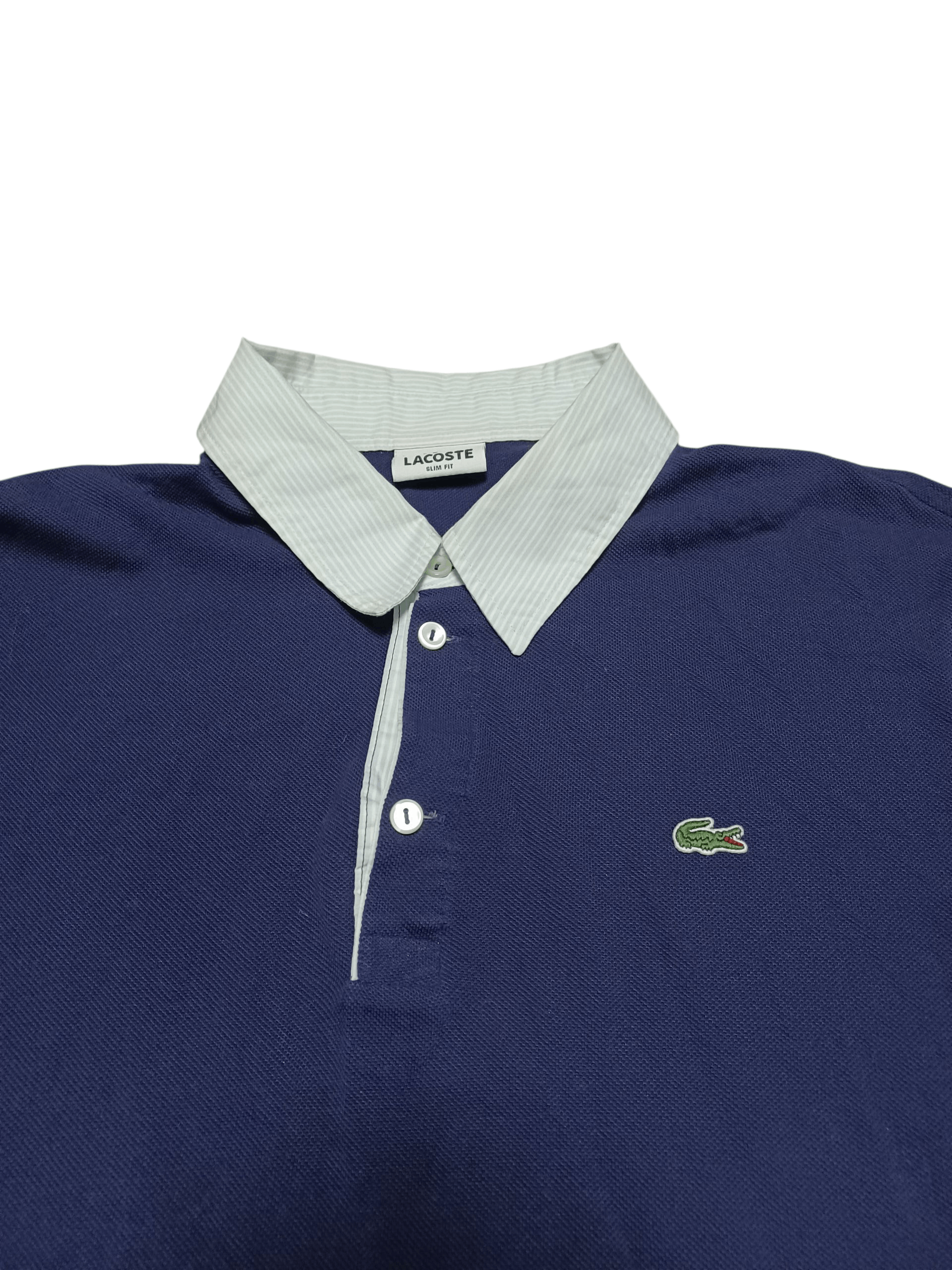 Lacoste LACOSTE VINTAGE LUXURY OLDONEY LIGHT RUGBY SHIRT Size US XXL / EU 58 / 5 - 2 Thumbnail
