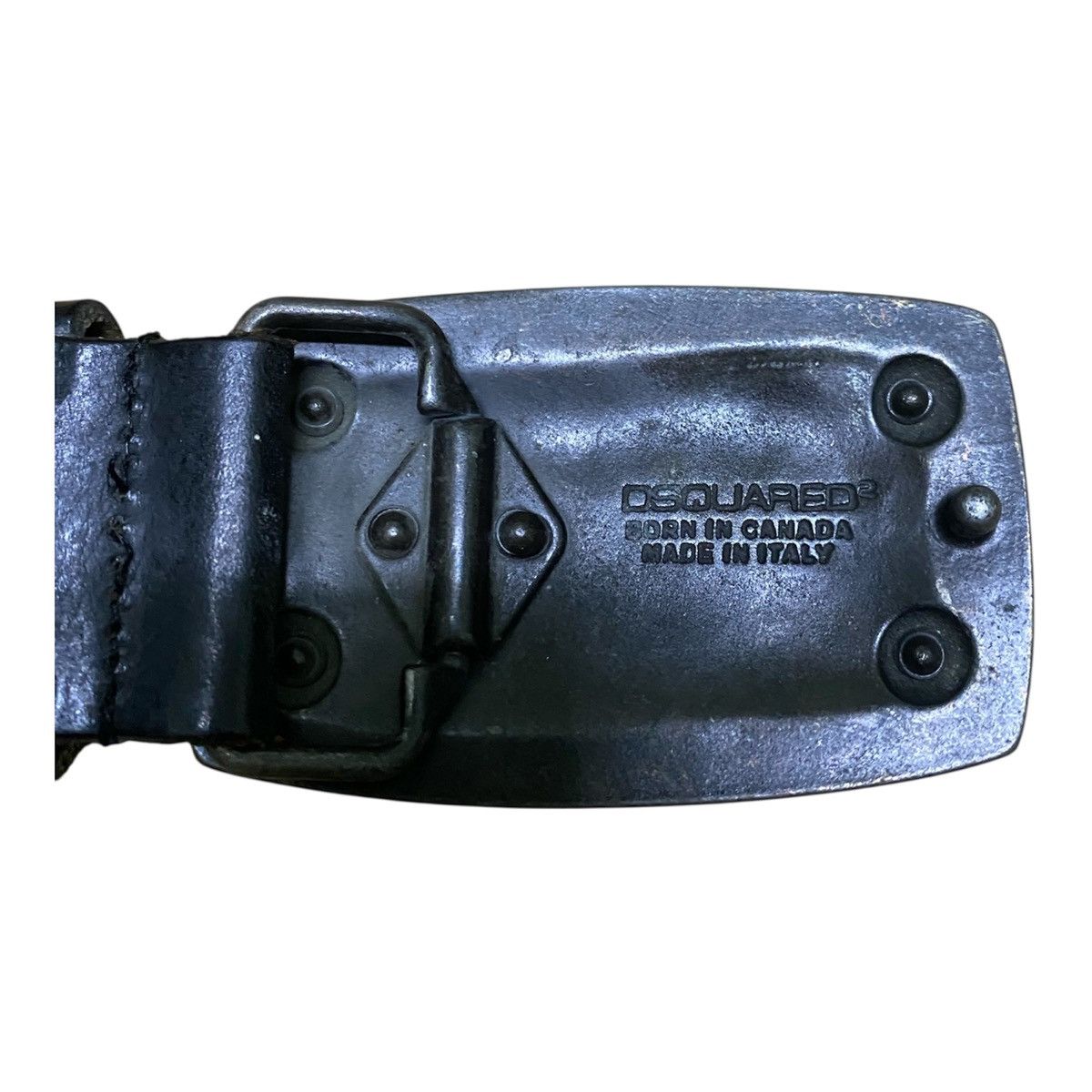 Dsquared2 DSQUARED EAGLE DEAN DAN BORN 1964 LEATHER BELT Size ONE SIZE - 6 Thumbnail