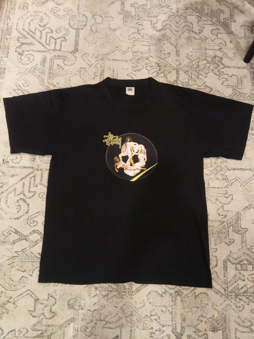 Stussy Vintage 90s stussy graphics tees Size US L / EU 52-54 / 3 - 1 Thumbnail