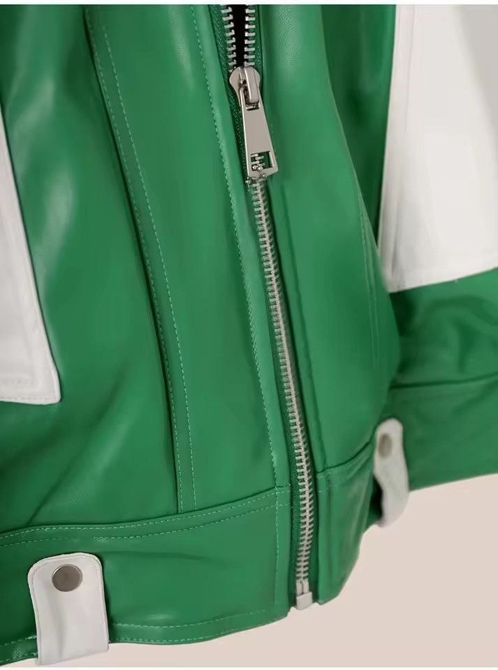 Other Faux Leather Streetwear Oversize Retro Y2k Patchwork Jacket Size US XL / EU 56 / 4 - 6 Thumbnail