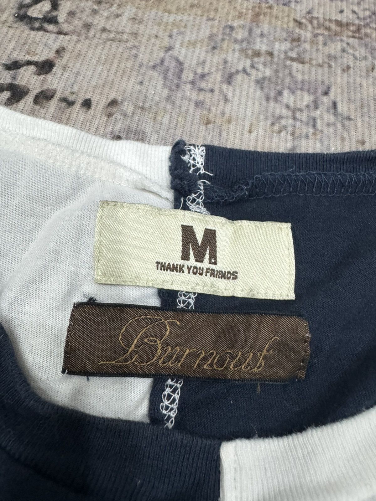 Other M x BURNOUT - reconstruct tee design Size US M / EU 48-50 / 2 - 5 Thumbnail