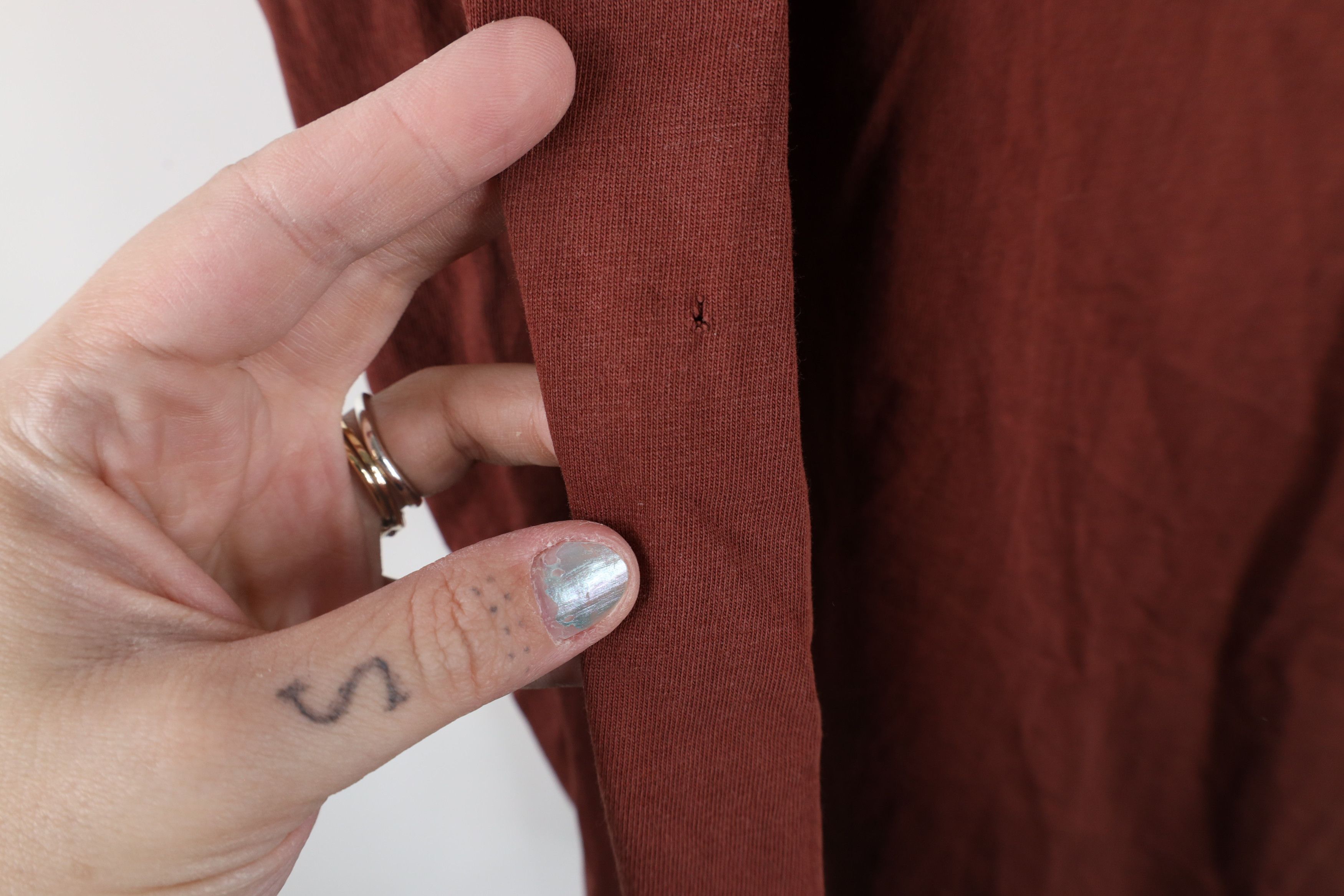 Cabelas × Vintage Vintage 90s Cabelas Long Sleeve Henley T-Shirt Cotton Brown Size US L / EU 52-54 / 3 - 6 Thumbnail