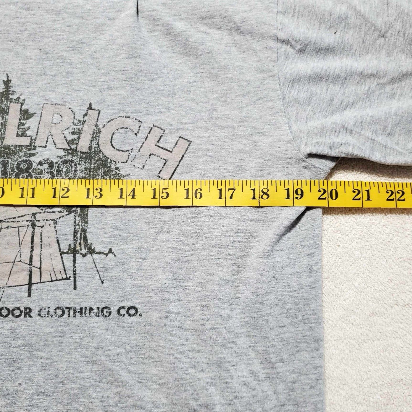 Vintage VINTAGE Woolrich Shirt Men Medium Short Sleeve Camping Nature Graphic FLaw Minor Size US M / EU 48-50 / 2 - 6 Thumbnail