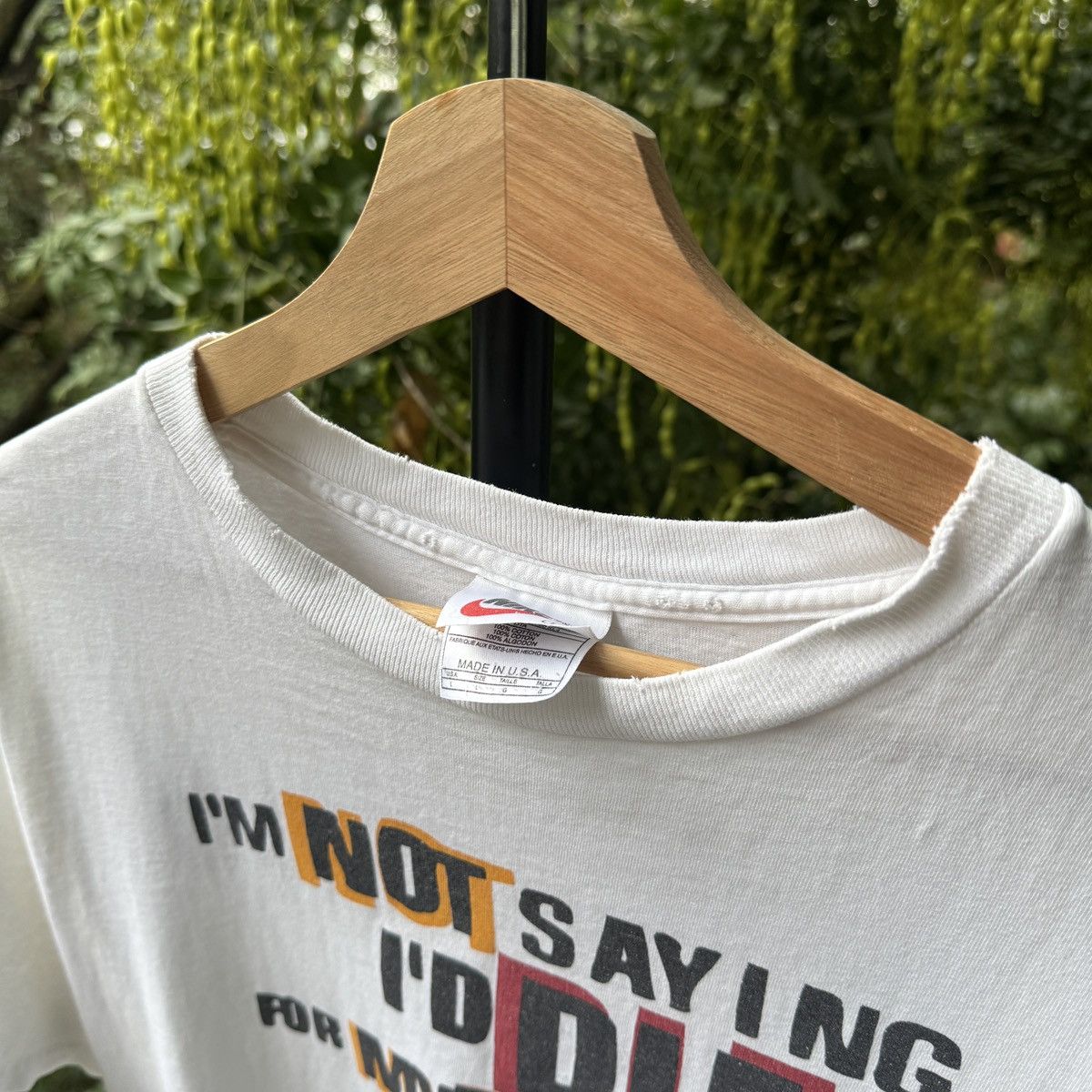 Nike Nike Thrashed Faded Distressed Coma Shirt ERD Grunge USA Size US L / EU 52-54 / 3 - 3 Thumbnail