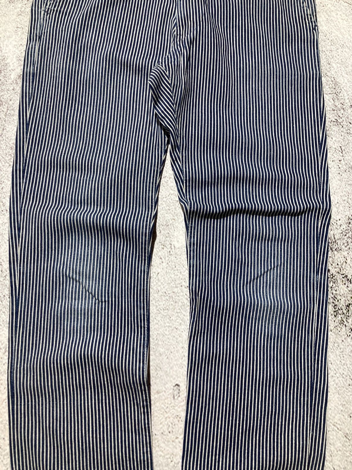 45rpm 🇯🇵 Vintage 45rpm Japan Hickory Stripe Pants Made In Japan Size US 27 - 4 Thumbnail