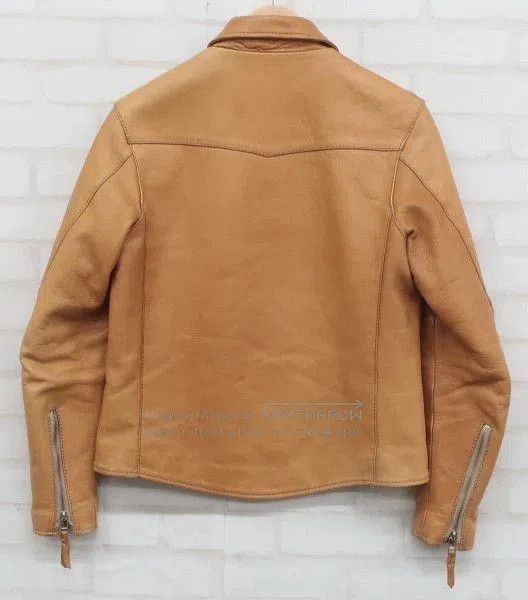 Japanese Brand Tenjin Works JS01 Leather Jacket. Size US S / EU 44-46 / 1 - 2 Thumbnail