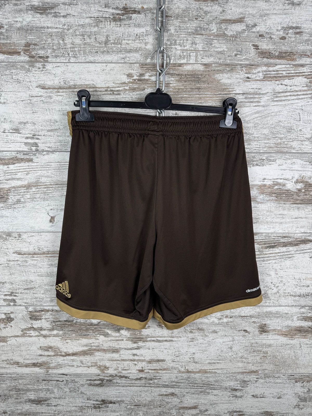 Adidas × Vintage Mens Vintage Adidas Bayern Munich FC soccer shorts training Size US 34 / EU 50 - 6 Thumbnail