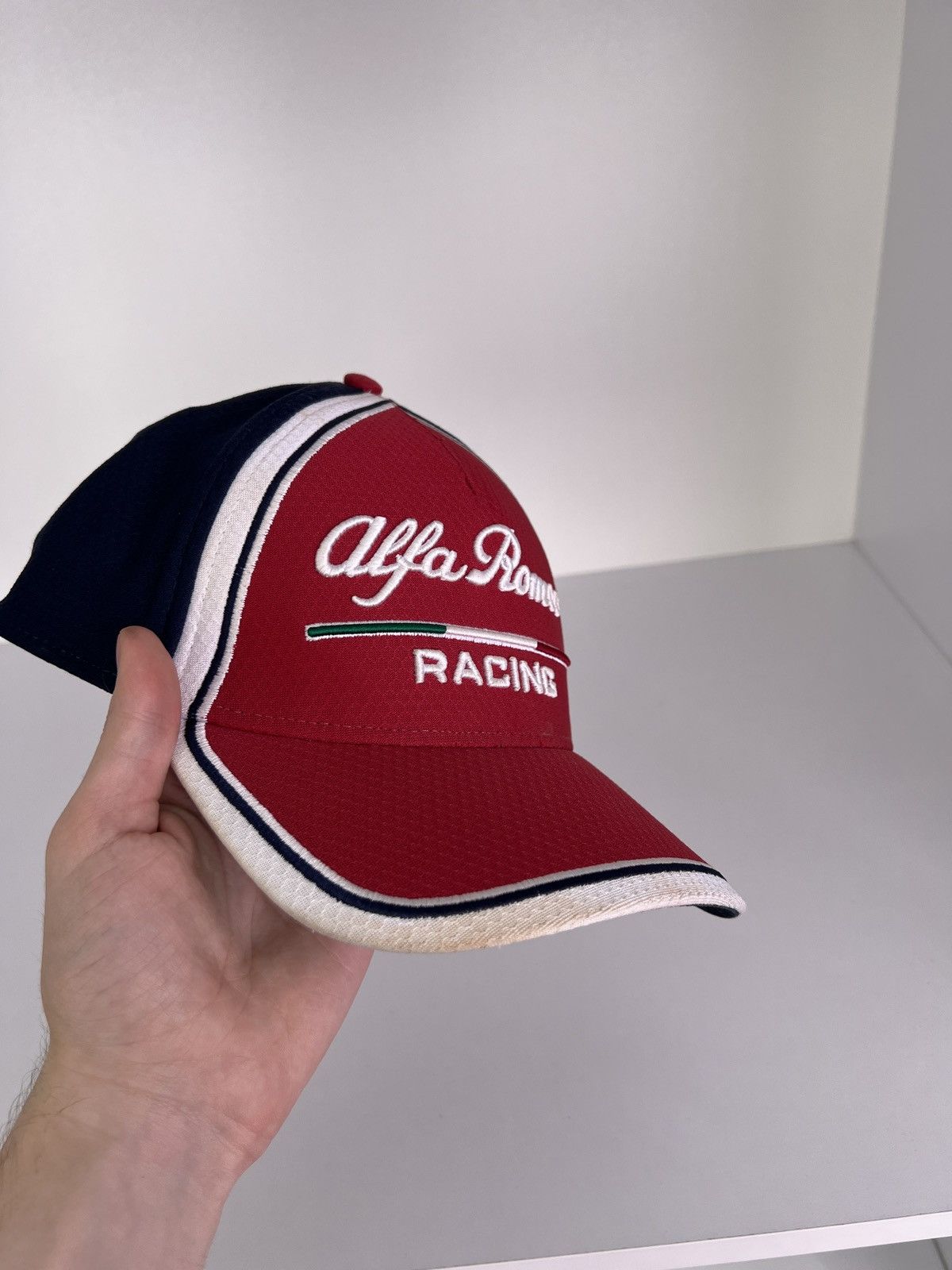 Vintage Vintage Alfa Romeo Racing Cap Size ONE SIZE - 7 Thumbnail