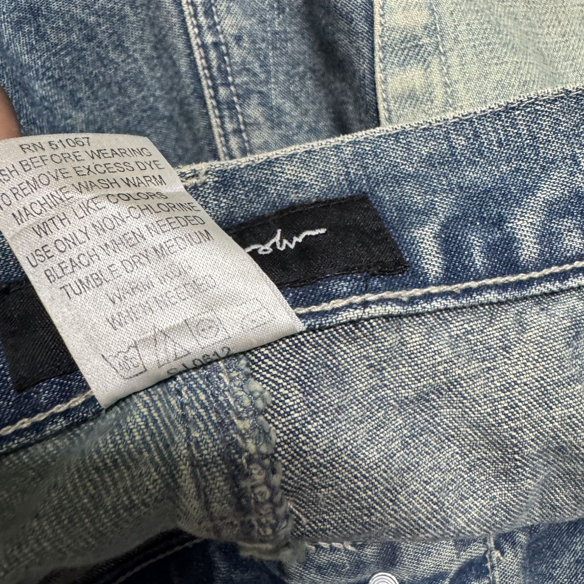 Sean John Vintage Sean John Denim Patchwork Baggy Jeans Size US 40 / EU 56 - 21 Thumbnail