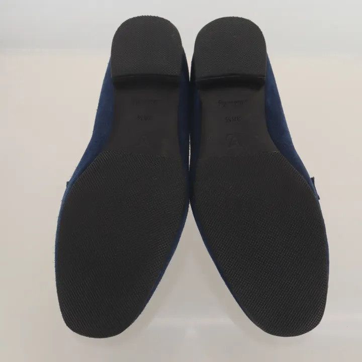 Louis Vuitton Louis Vuitton Blue Suede Casual Shoes for Women -2508 Size US 6 / IT 36 - 1 Thumbnail
