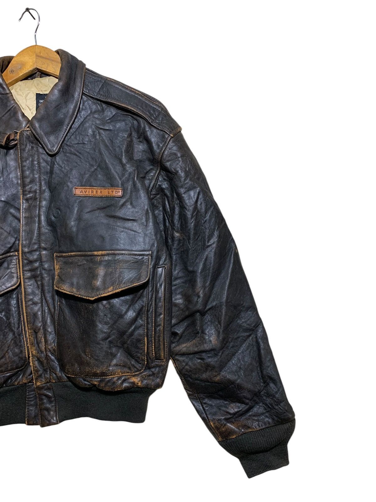 Other 🔥VTG AVIREX LEATHER JACKETS TYPE A2 Size US S / EU 44-46 / 1 - 4 Thumbnail