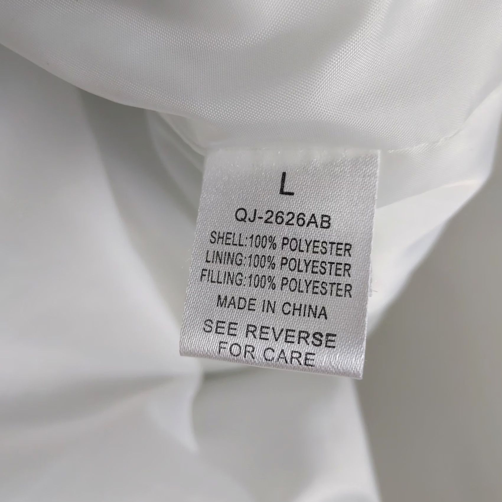 Vintage Zenana Outfitters Quilted Puffer Vest Womens Large White Zip Vest Size L / US 10 / IT 46 - 4 Thumbnail
