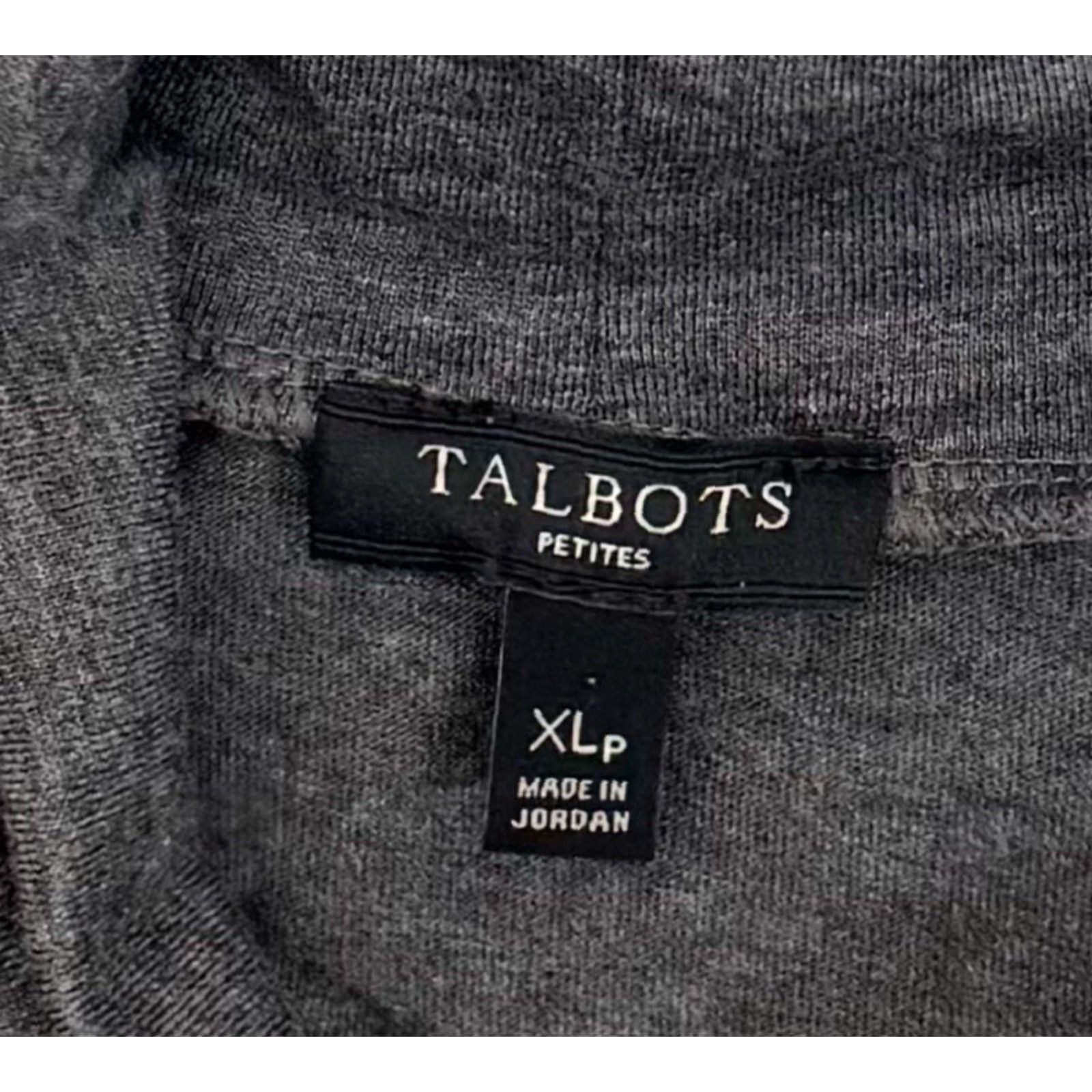 Talbots Talbots Top Womens XLP Petite Minimalist Layering Lagenlook Soft Business Casual Shirt Size XL / US 12-14 / IT 48-50 - 7 Thumbnail