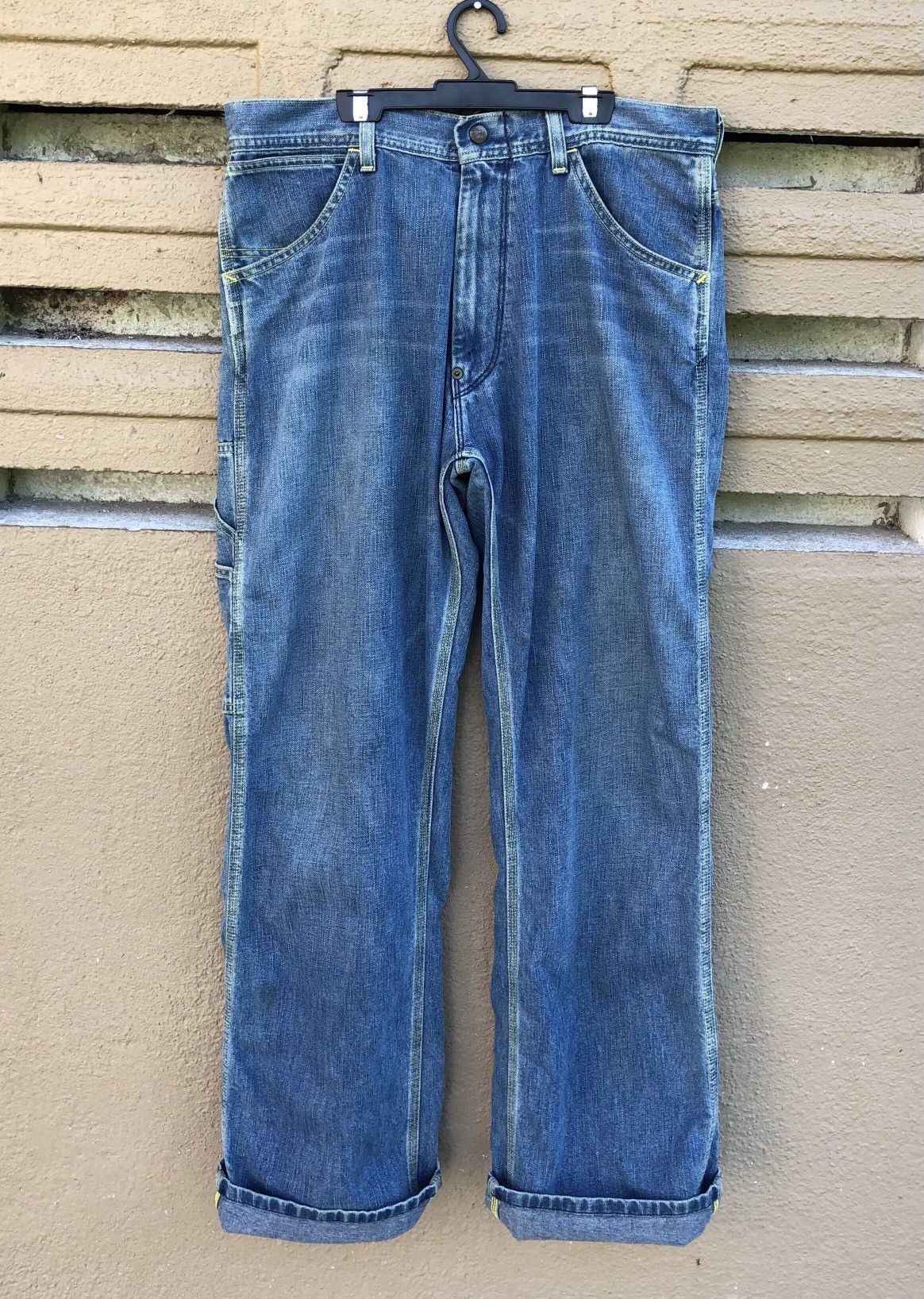 Stussy Vintage Stussy-WK Worker Labour Jeans Denim Pants USA 🇺🇸 Size US 32 / EU 48 - 2 Thumbnail