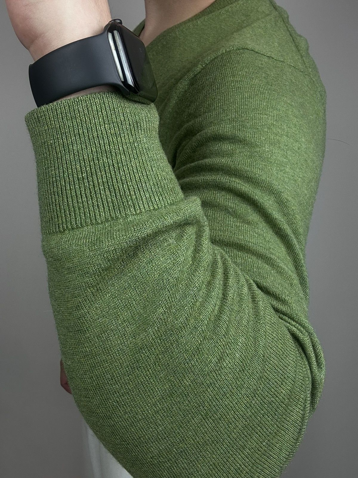 Tommy Hilfiger Green Tommy Hilfiger sweater 100% lambswool wool size L Size US L / EU 52-54 / 3 - 6 Thumbnail