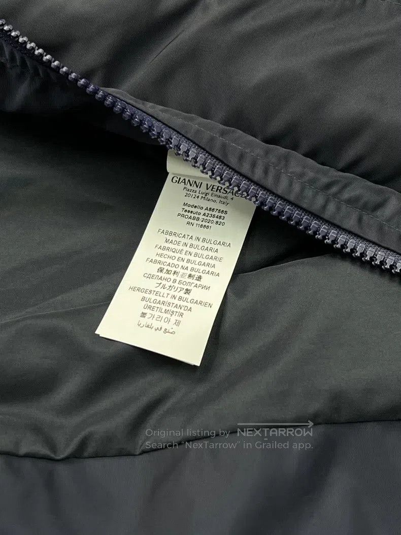 Versace Versace Leather label small logo trench coat on the back Size US XL / EU 56 / 4 - 7 Thumbnail