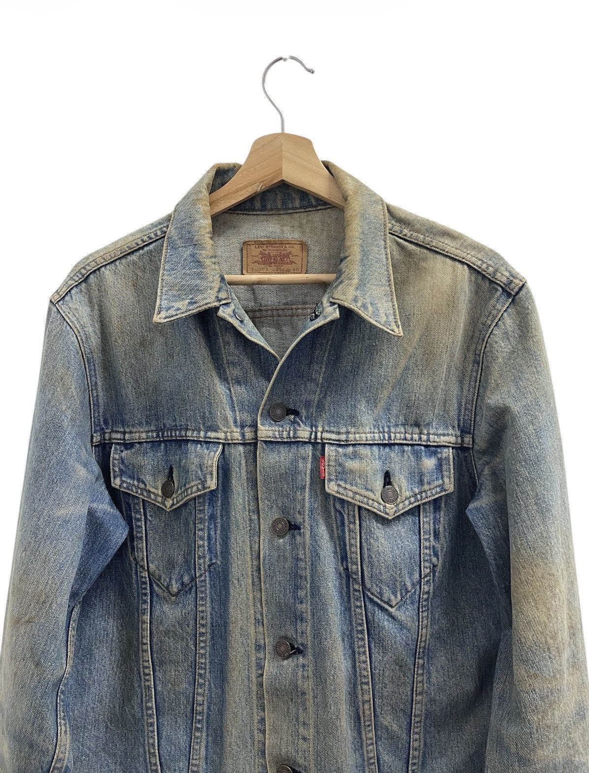 Levi's Vintage Levis Denim Trucker Jacket Size US M / EU 48-50 / 2 - 2 Thumbnail