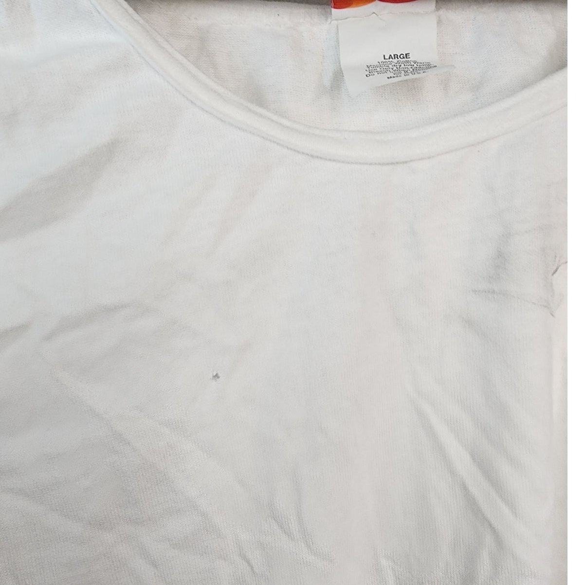 Signal Sport Vintage White Blank Sleeveless Shirt Tank Top VTG Large 90s Size L / US 10 / IT 46 - 3 Thumbnail
